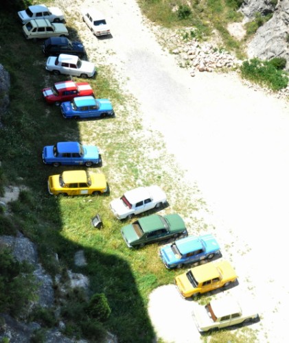 Los coches asistentes a la Trobada